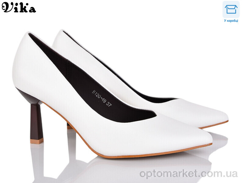 Купить Туфлі жіночі B120-49 Vika білий, фото 1