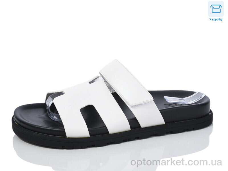 Купить Шльопанці жіночі B13-2 GB білий, фото 1