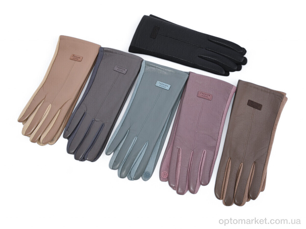 Купить Рукавички жіночі B13-81 mix Number one мікс, фото 1