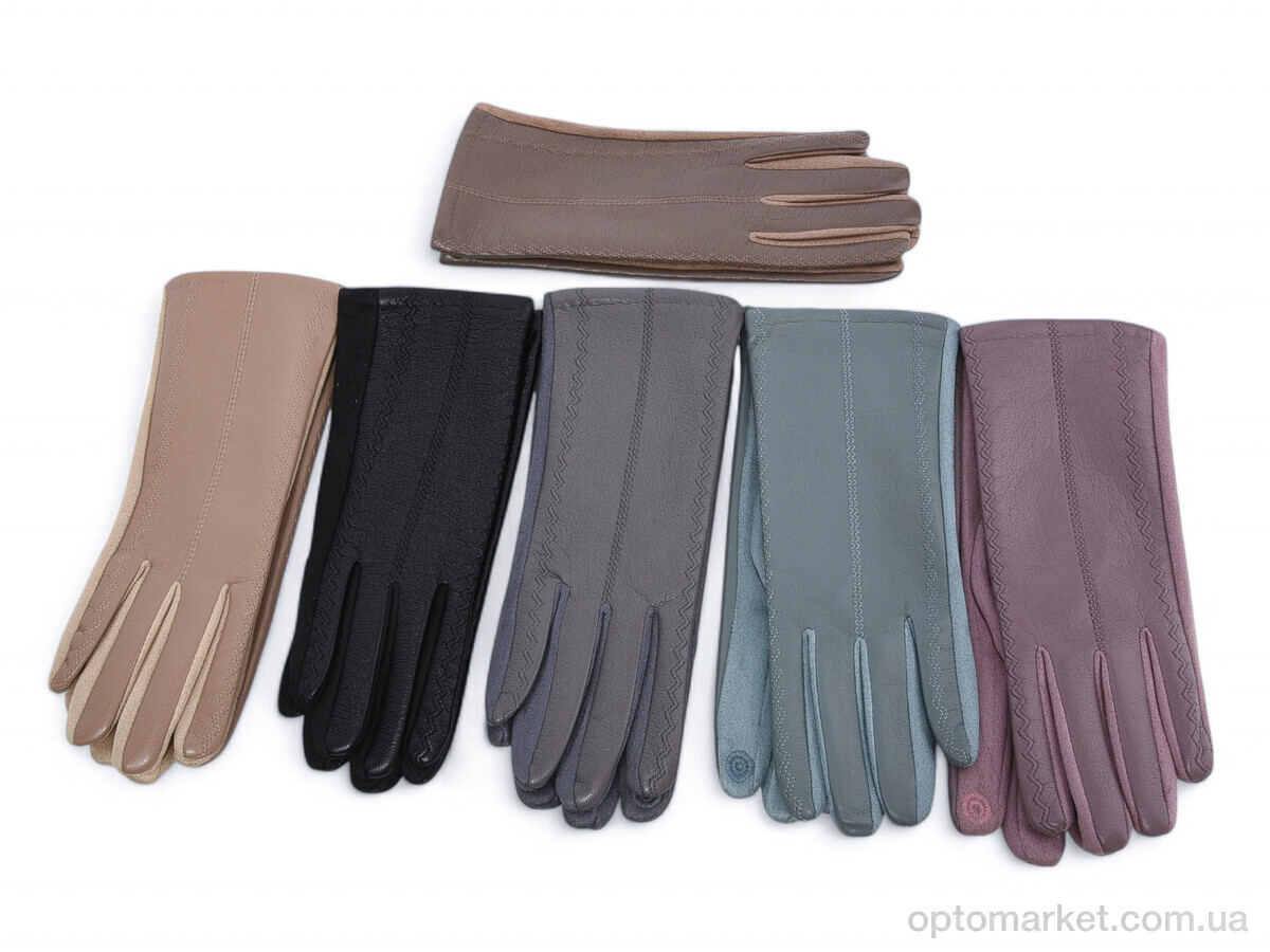 Купить Рукавички жіночі B13-93 mix Number one мікс, фото 1