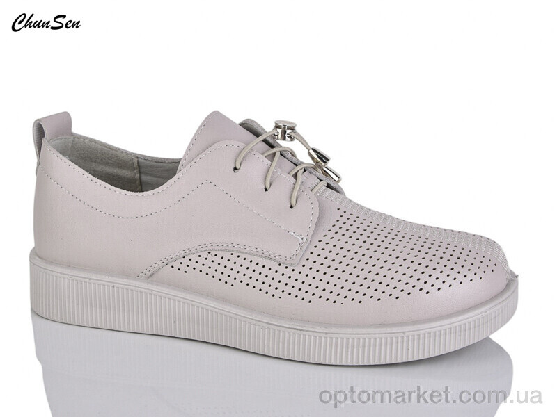 Купить Туфлі жіночі B15-6 Chunsen бежевий, фото 1