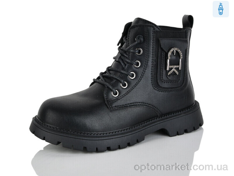 Купить Черевики дитячі B150 black KEWK чорний, фото 1