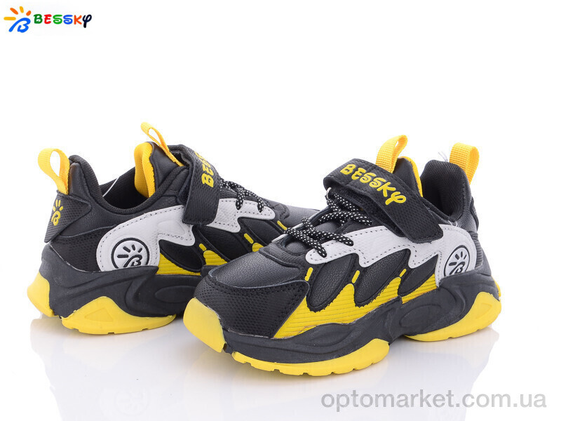 Купить Кросівки дитячі B1526-2B Bessky чорний, фото 1