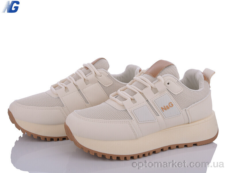 Купить Кросівки жіночі B1534-1 Navigator бежевий, фото 1