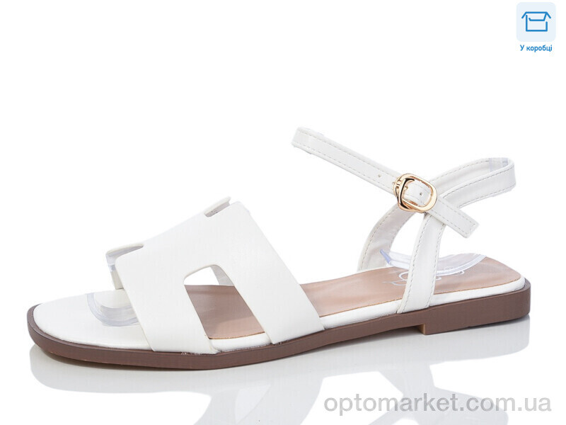 Купить Босоніжки жіночі B16-2 GB білий, фото 1