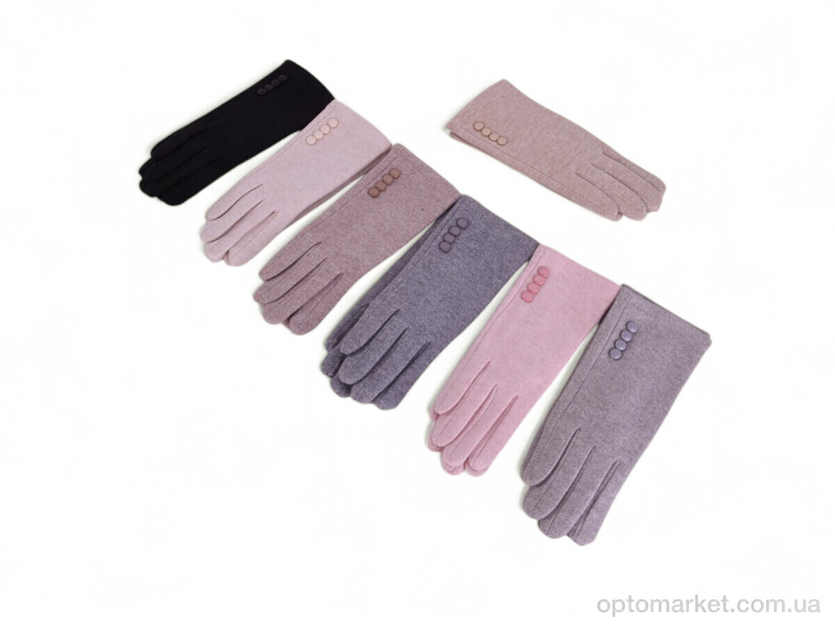 Купить Рукавички жіночі B16-87 mix Number one мікс, фото 1