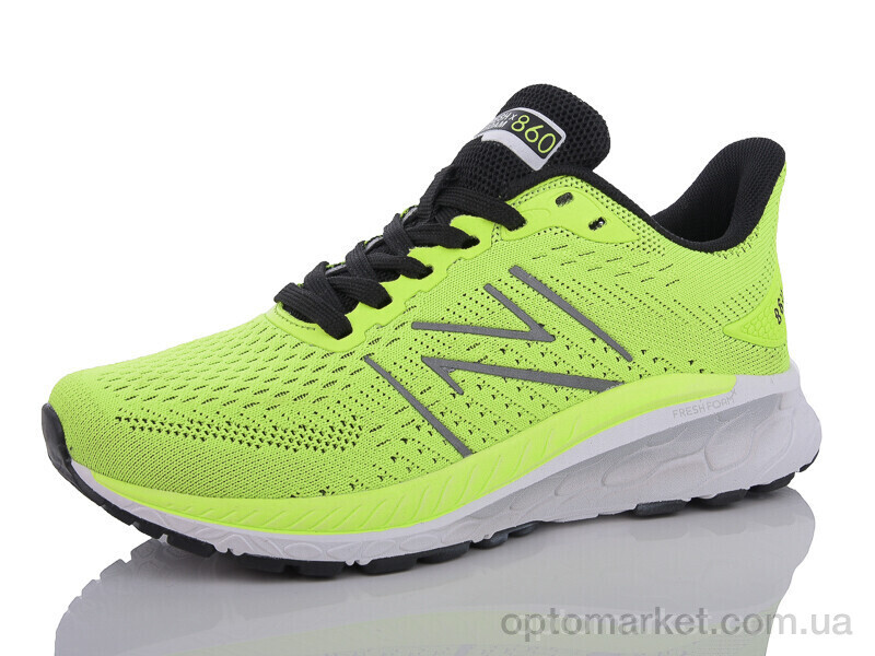 Купить Кросівки унісекс B161-5 New Yike зелений, фото 1