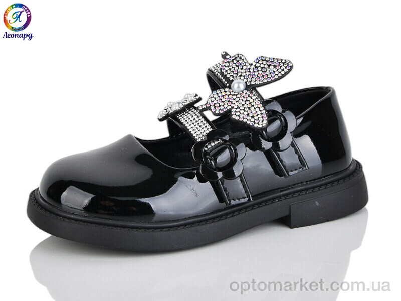 Купить Туфлі дитячі B17-1B KEWK чорний, фото 1