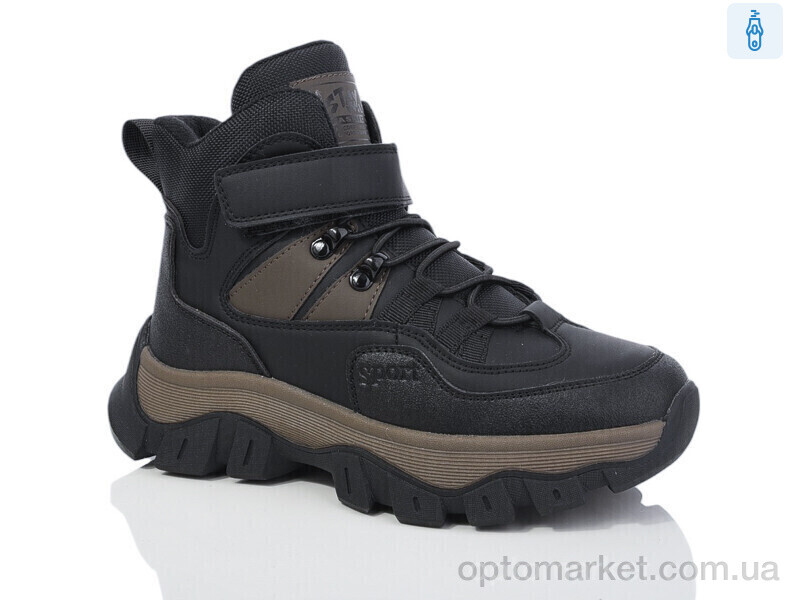Купить Черевики дитячі B1710-1 Ok Shoes чорний, фото 1