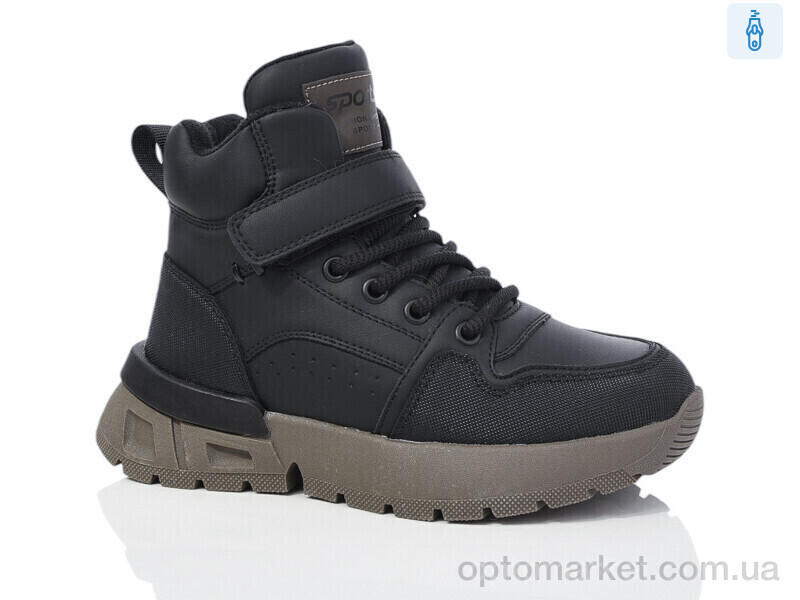 Купить Черевики дитячі B1718-1 Ok Shoes чорний, фото 1