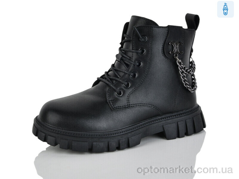 Купить Черевики дитячі B190 black KEWK чорний, фото 1