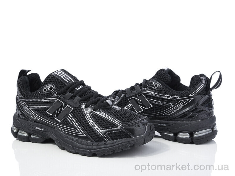 Купить Кросівки жіночі B1906-7 N.w balance чорний, фото 2