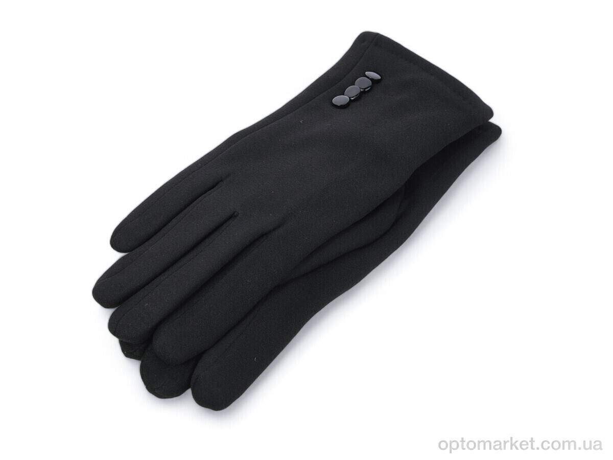 Купить Рукавички жіночі B2-05 black Королева чорний, фото 1