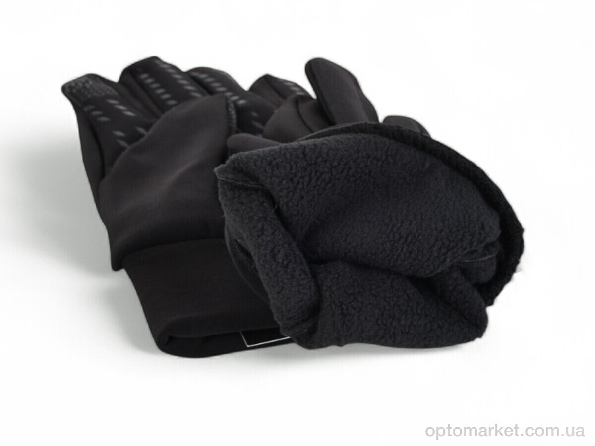 Купить Рукавички чоловічі B2 black N.ke чорний, фото 3