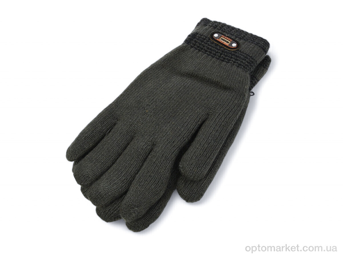 Купить Рукавички чоловічі B2 green Королева зелений, фото 1