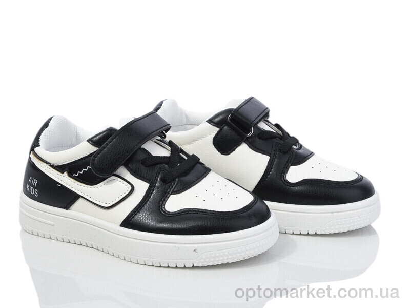 Купить Кросівки дитячі B20-4 white-black Blue Rama чорний, фото 1