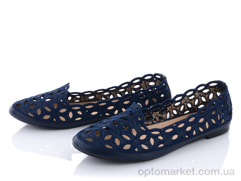 Купить Балетки жіночі B20-5 Baodaogongzhu синій, фото 1