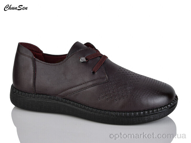 Купить Туфлі жіночі B20-9 Chunsen бордовий, фото 1