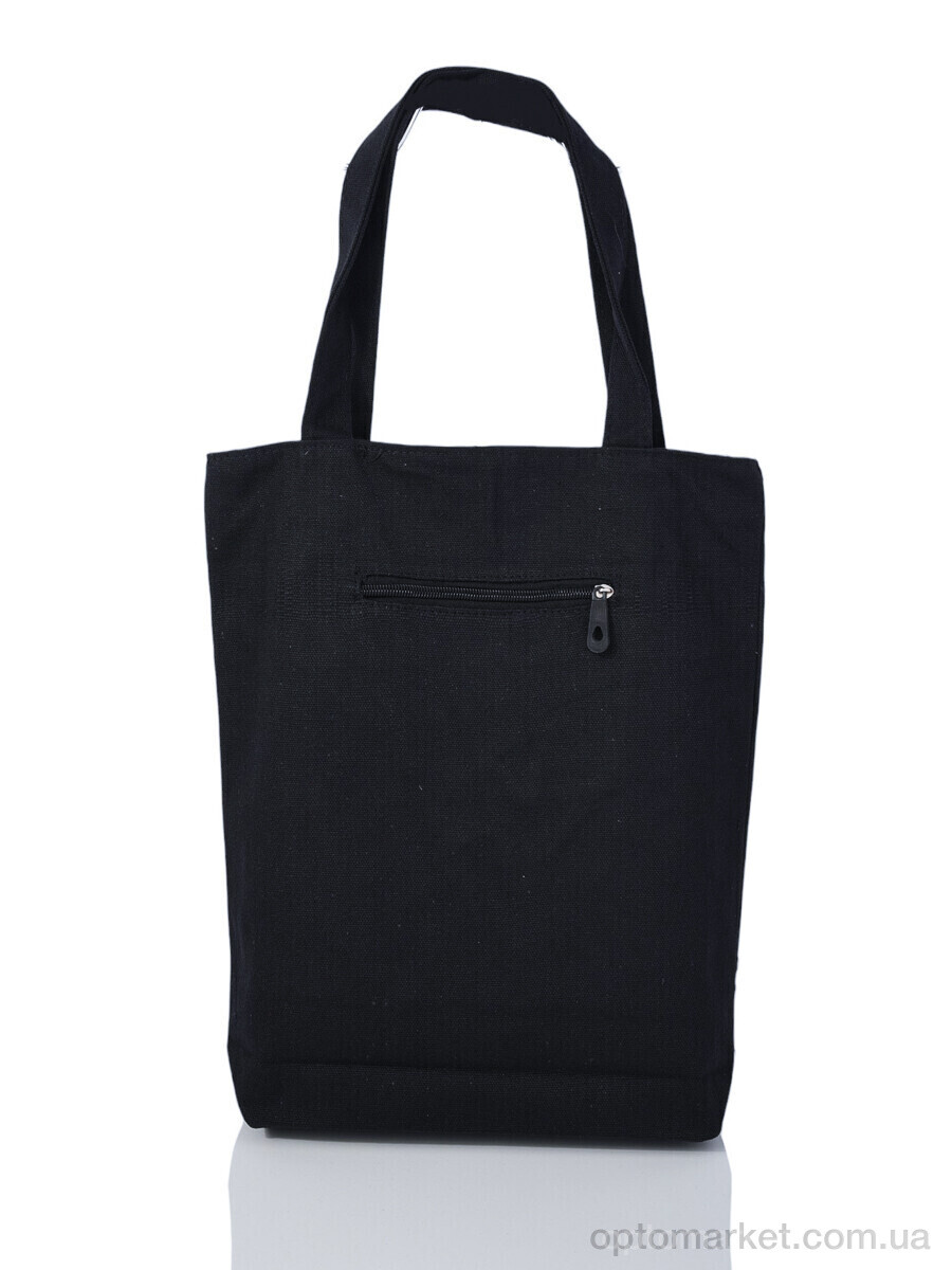 Купить Сумка женская B2011 (02152) black-blue Obuvok чорний, фото 2