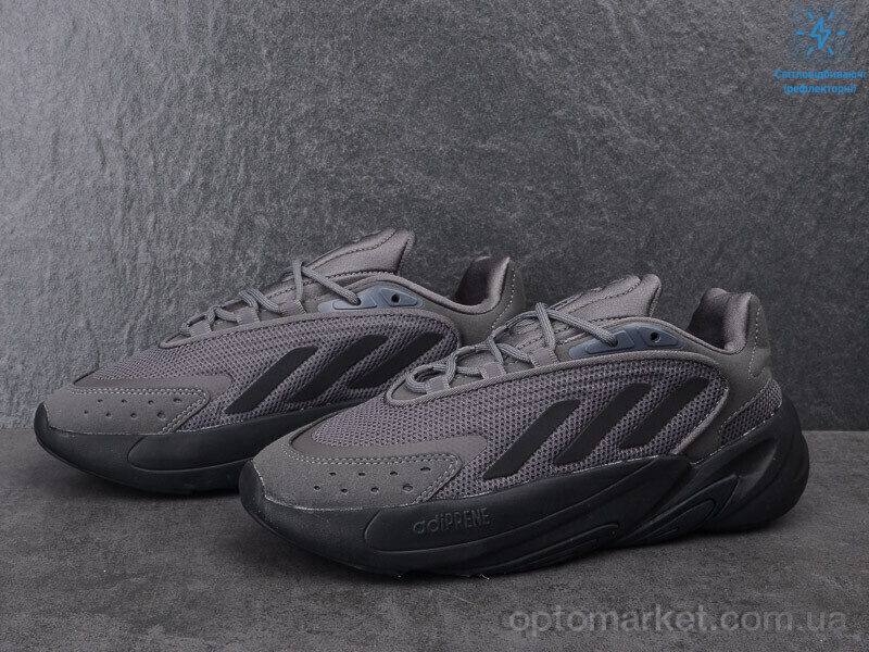 Купить Кросівки унісекс B202-9 світловідбивач A.idas сірий, фото 3