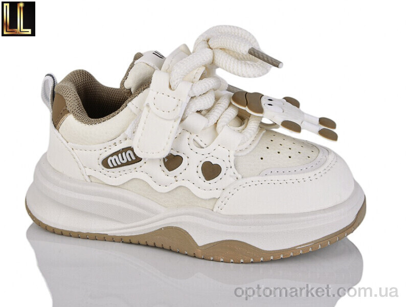 Купить Кросівки дитячі B205-67 Lilin бежевий, фото 1