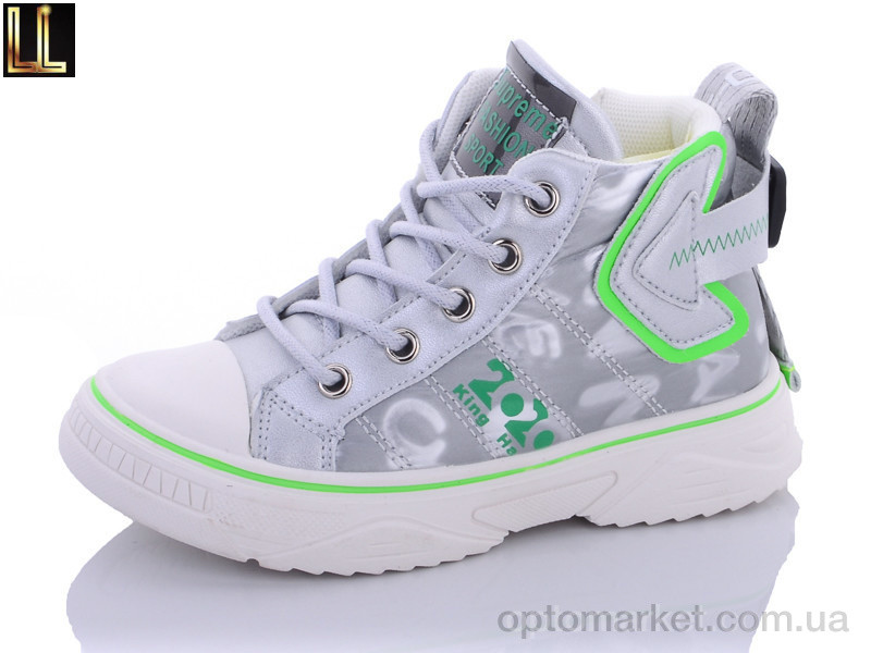 Купить Кеды детские B2071-0 Lilin серебряный, фото 1