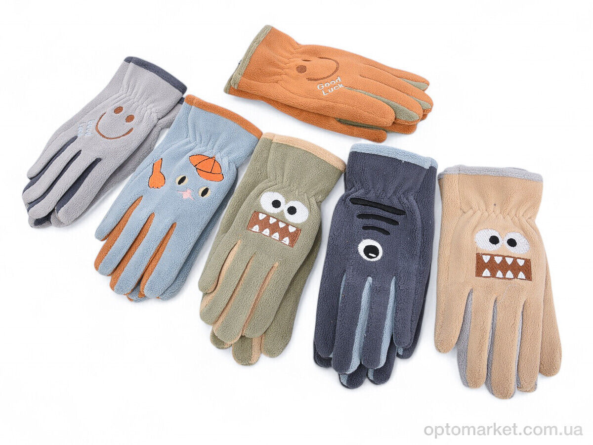 Купить Рукавички дитячі B21 mix Number one мікс, фото 1