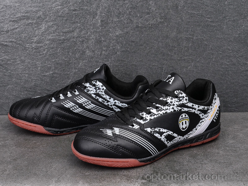 Купить Футбольне взуття дитячі B2101-9Z Demax чорний, фото 2