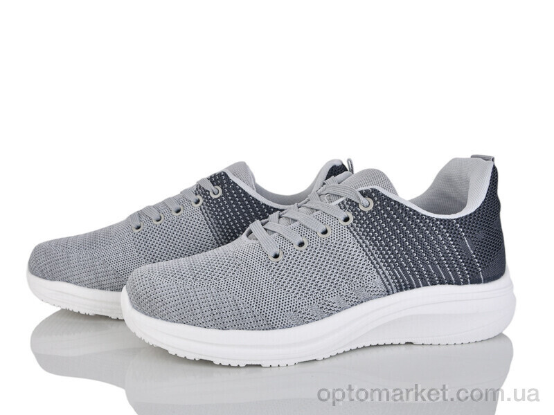 Купить Кросівки жіночі B212-3 піна Run Life сірий, фото 1