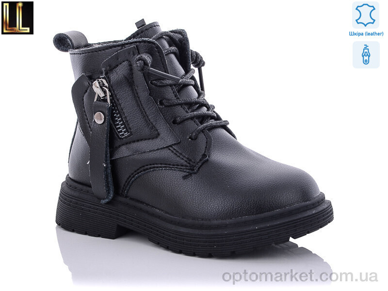 Купить Черевики дитячі B2198-1 Lilin shoes чорний, фото 1