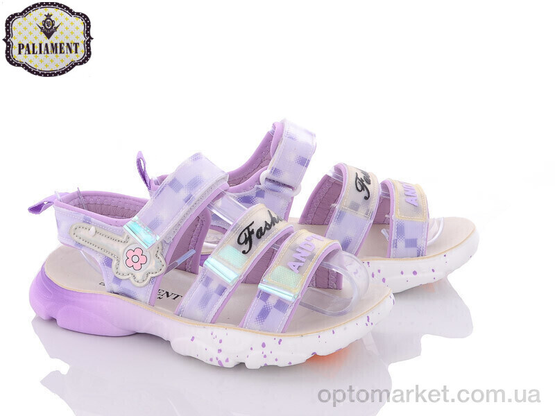 Купить Босоніжки дитячі B22-3Q Paliament фіолетовий, фото 1