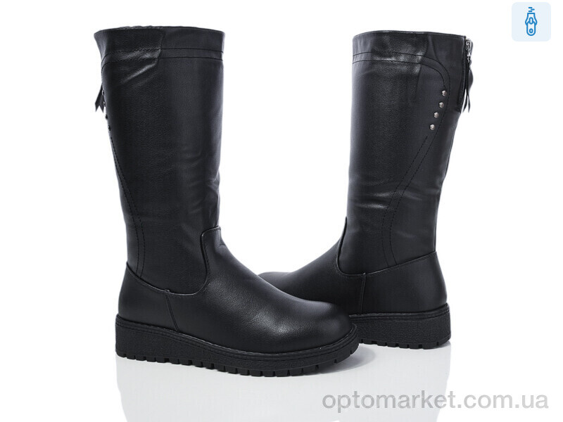 Купить Чоботи жіночі B22 Nayasitun чорний, фото 1