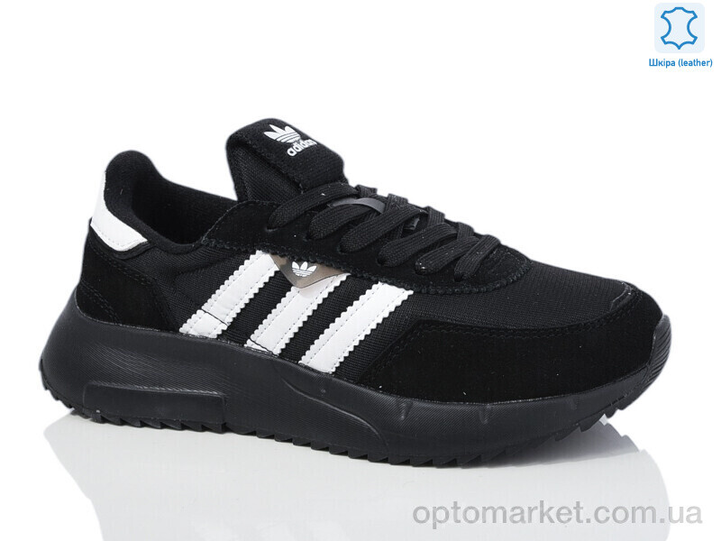 Купить Кросівки жіночі B2301-6 A.idas чорний, фото 2