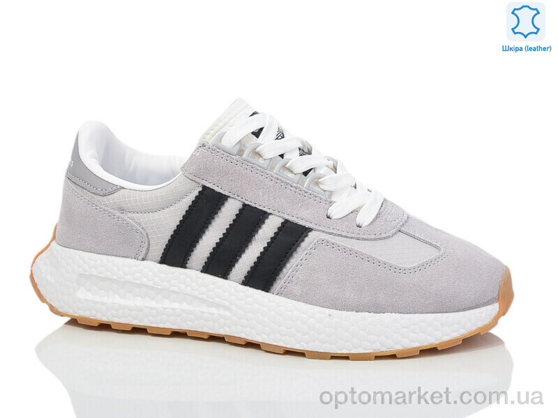 Купить Кросівки жіночі B2303-3 A.idas сірий, фото 2