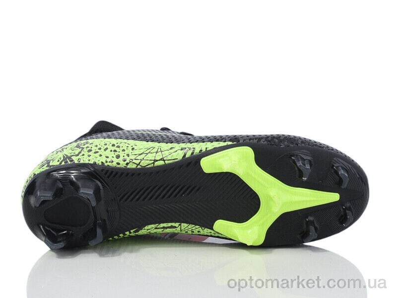 Купить Футбольне взуття дитячі B2314-15H Demax чорний, фото 2