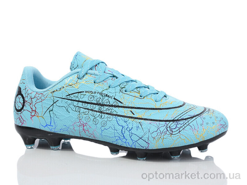 Купить Футбольне взуття дитячі B2325-9H Demax блакитний, фото 1