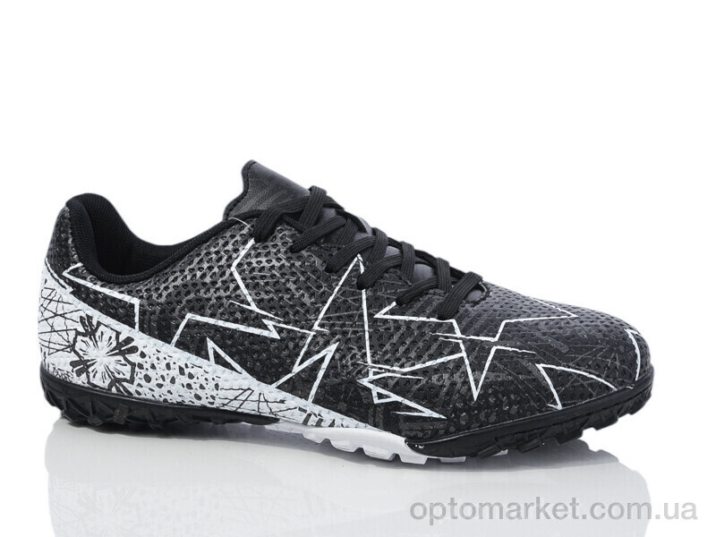 Купить Футбольне взуття дитячі B2326-3S Demax чорний, фото 1