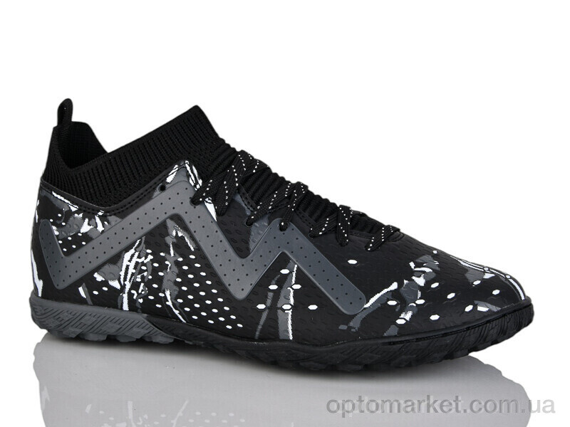 Купить Футбольне взуття дитячі B2330-3S Demax чорний, фото 1