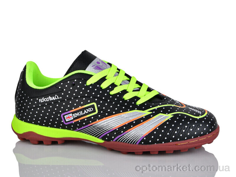 Купить Футбольне взуття дитячі B2331-7S Demax чорний, фото 1