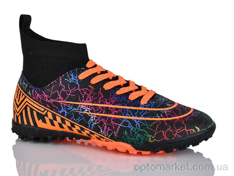 Купить Футбольне взуття дитячі B2334-2S Demax чорний, фото 1