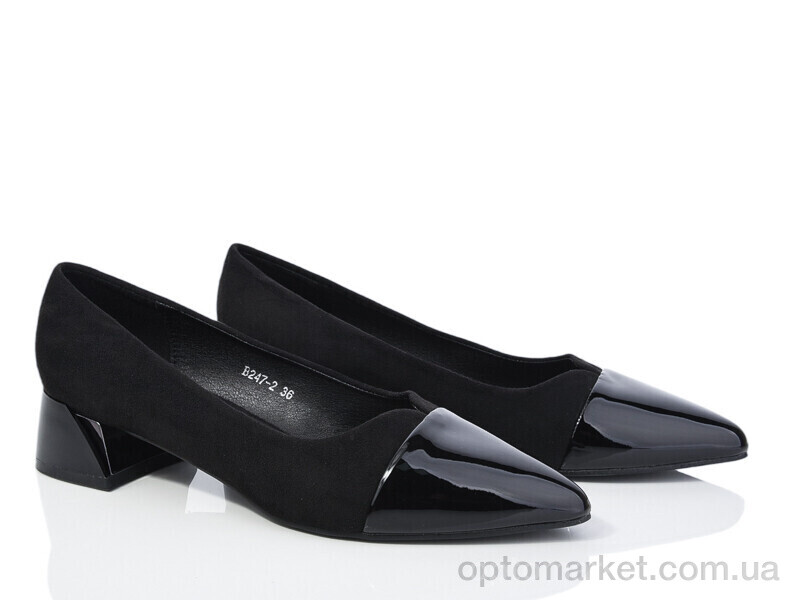 Купить Туфлі жіночі B247-2 Loretta чорний, фото 1