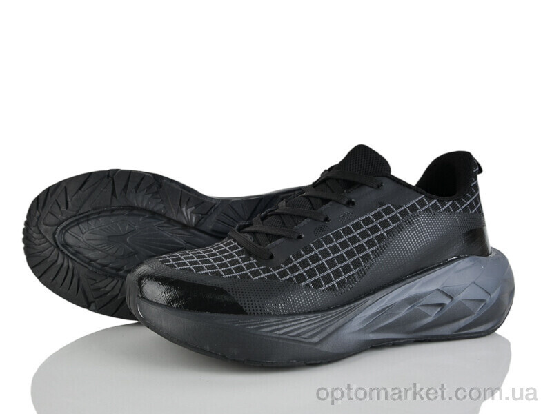 Купить Кросівки жіночі B251-1 піна Run Life чорний, фото 1