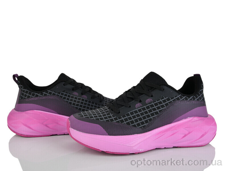 Купить Кросівки жіночі B251-2 піна Run Life чорний, фото 1