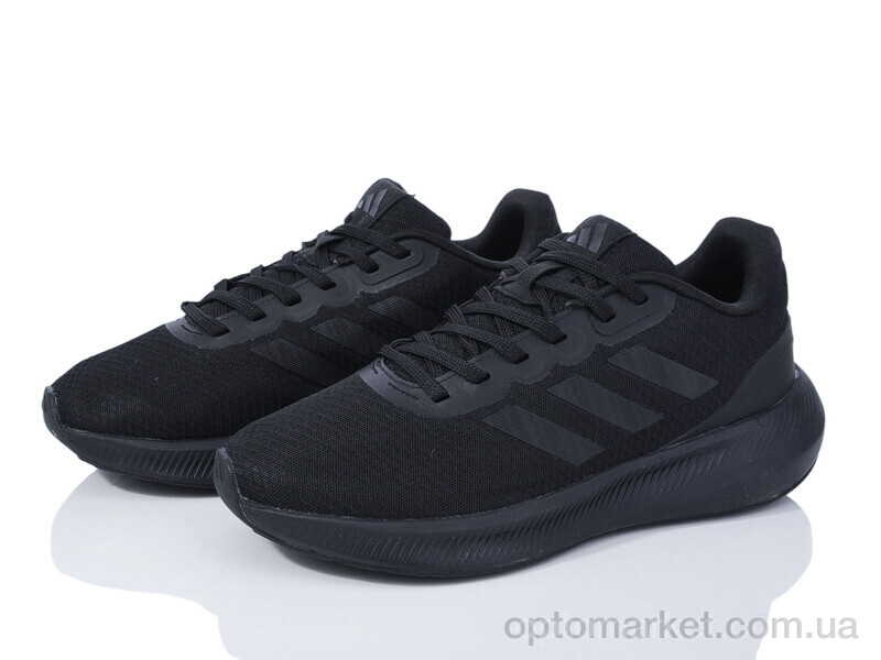 Купить Кросівки жіночі B2520-1 A.idas чорний, фото 2