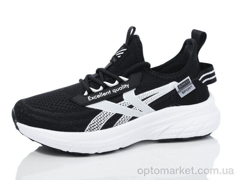 Купить Кросівки жіночі B2522-1 Aowei чорний, фото 1