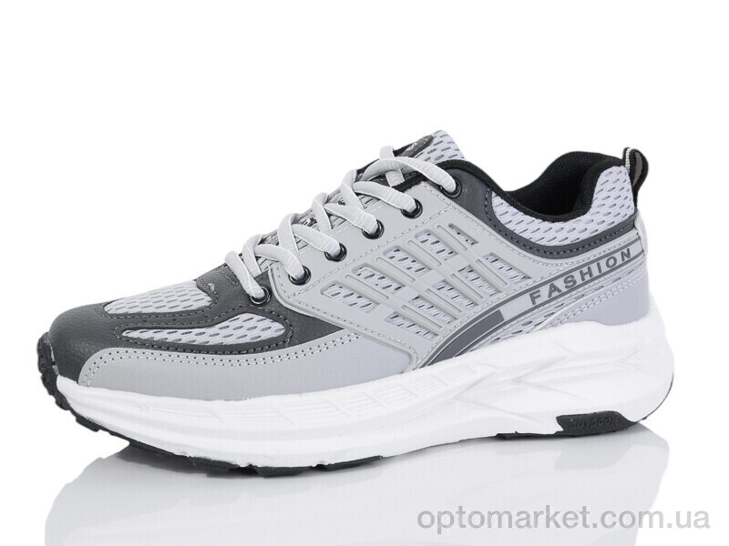 Купить Кросівки унісекс B256-2 KMB сірий, фото 1