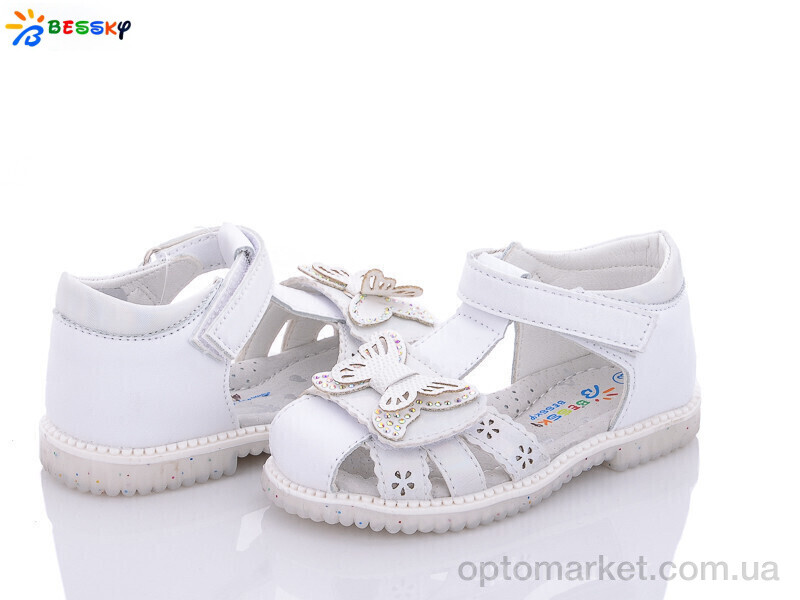 Купить Босоніжки дитячі B2578-1A Bessky білий, фото 1