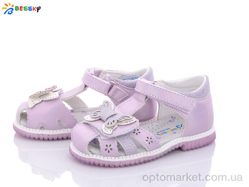 Купить Босоніжки дитячі B2578-3A Bessky фіолетовий, фото 1