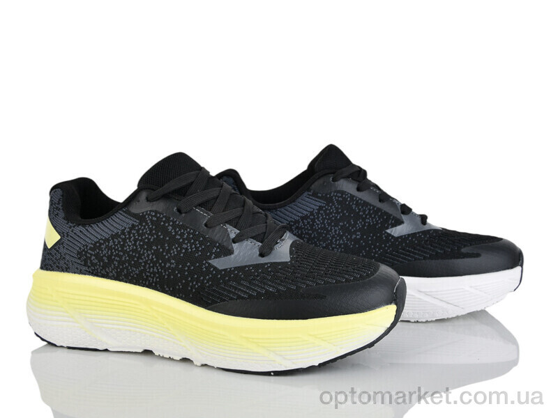 Купить Кросівки жіночі B258-1 піна Run Life чорний, фото 1