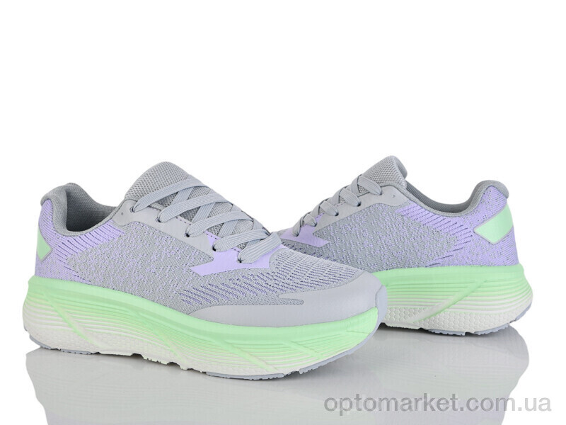 Купить Кросівки жіночі B258-2 піна Run Life сірий, фото 1